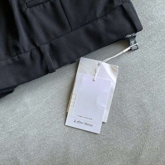 NEW ASOS & Other Stories Straight Leg Tailored Pants - Picture 5 of 7